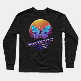 Cyberpunk Butterfly Long Sleeve T-Shirt